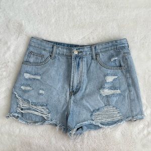 High Waisted Demi Short